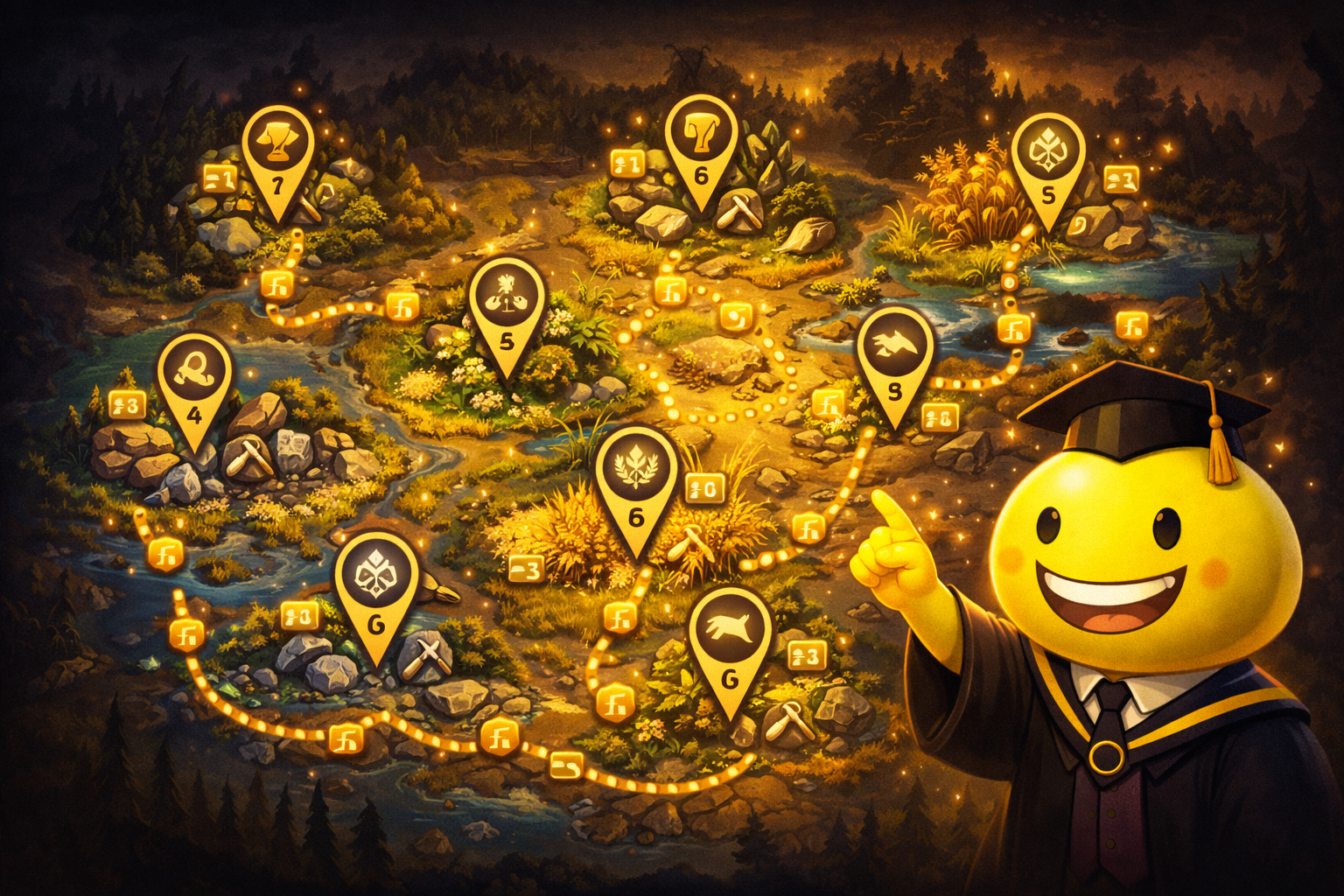 Meilleurs spots farming récolte